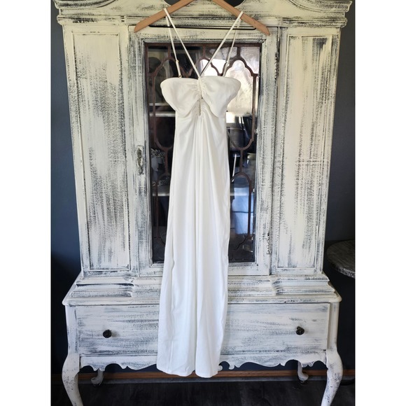 2 for $120 LSPACE Ellery Halter Cutout Dress - New Large - Picture 5 of 5